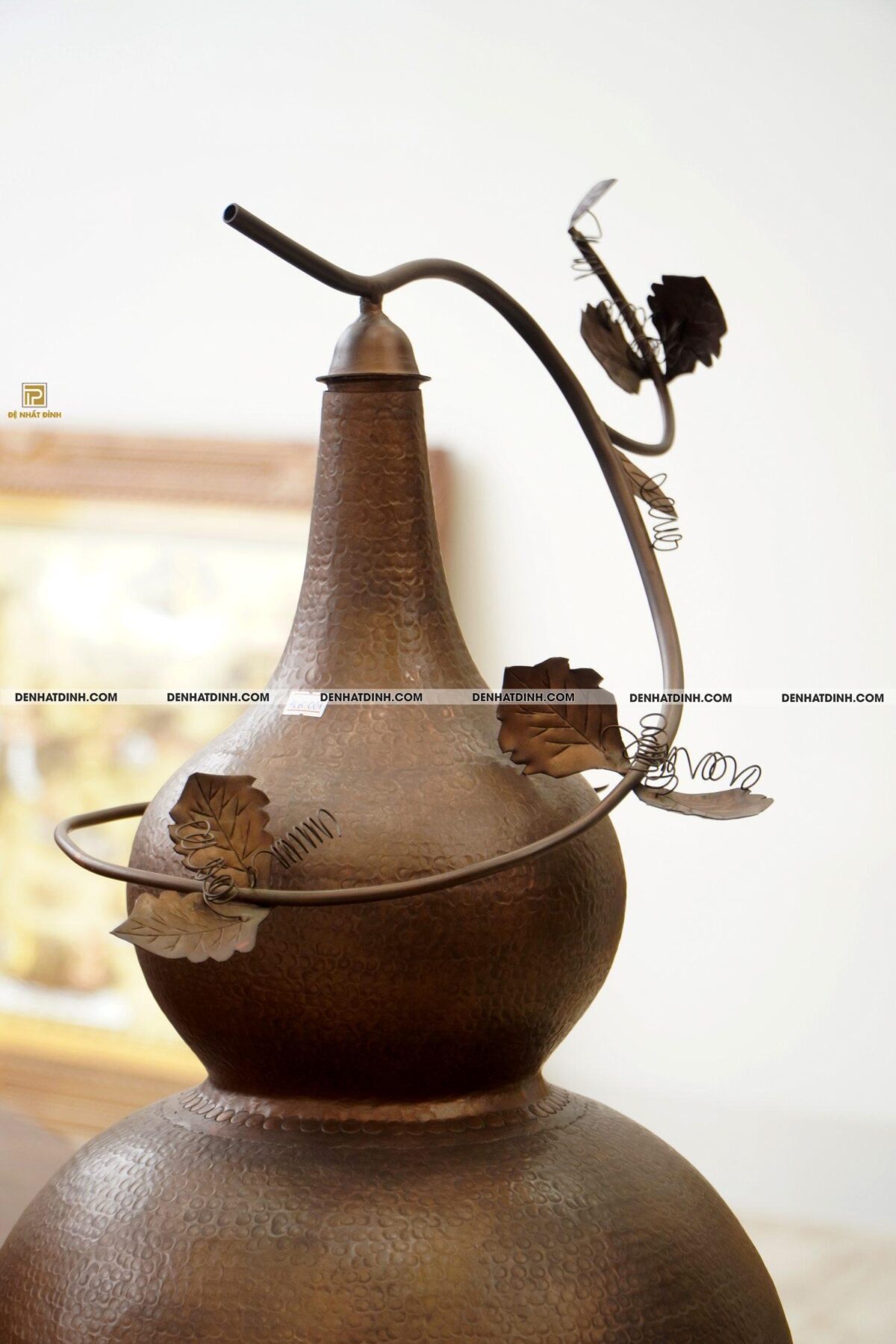 Hồ lô bằng đồng cao 60cm - Ảnh 2