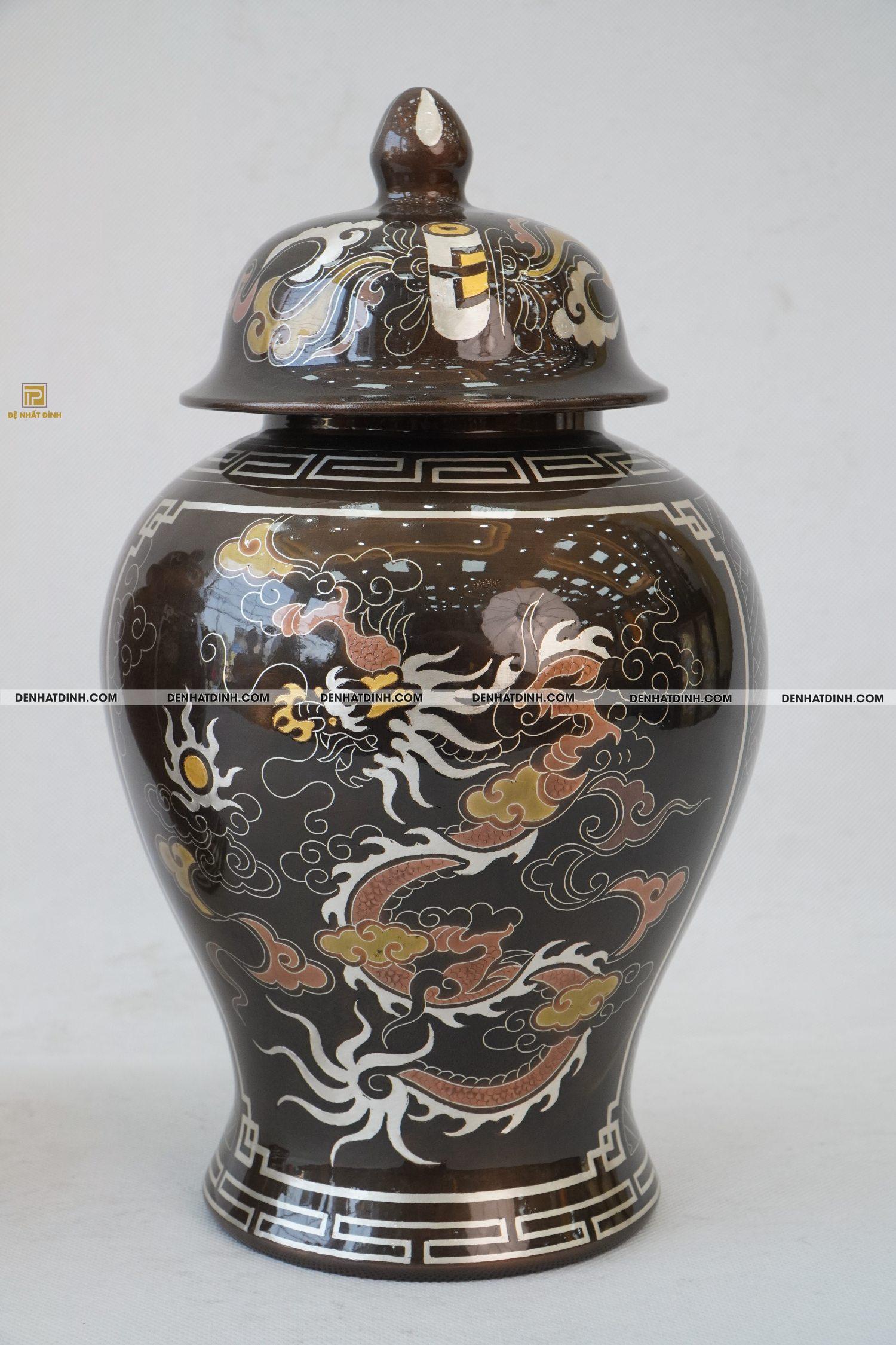 Chóe 28 bằng đồng khảm ngũ sắc - Ảnh 6