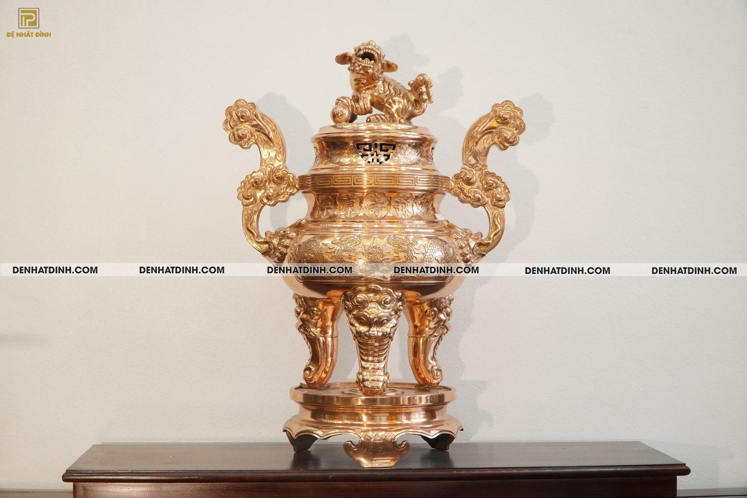 Đỉnh rồng 65 bằng đồng đỏ