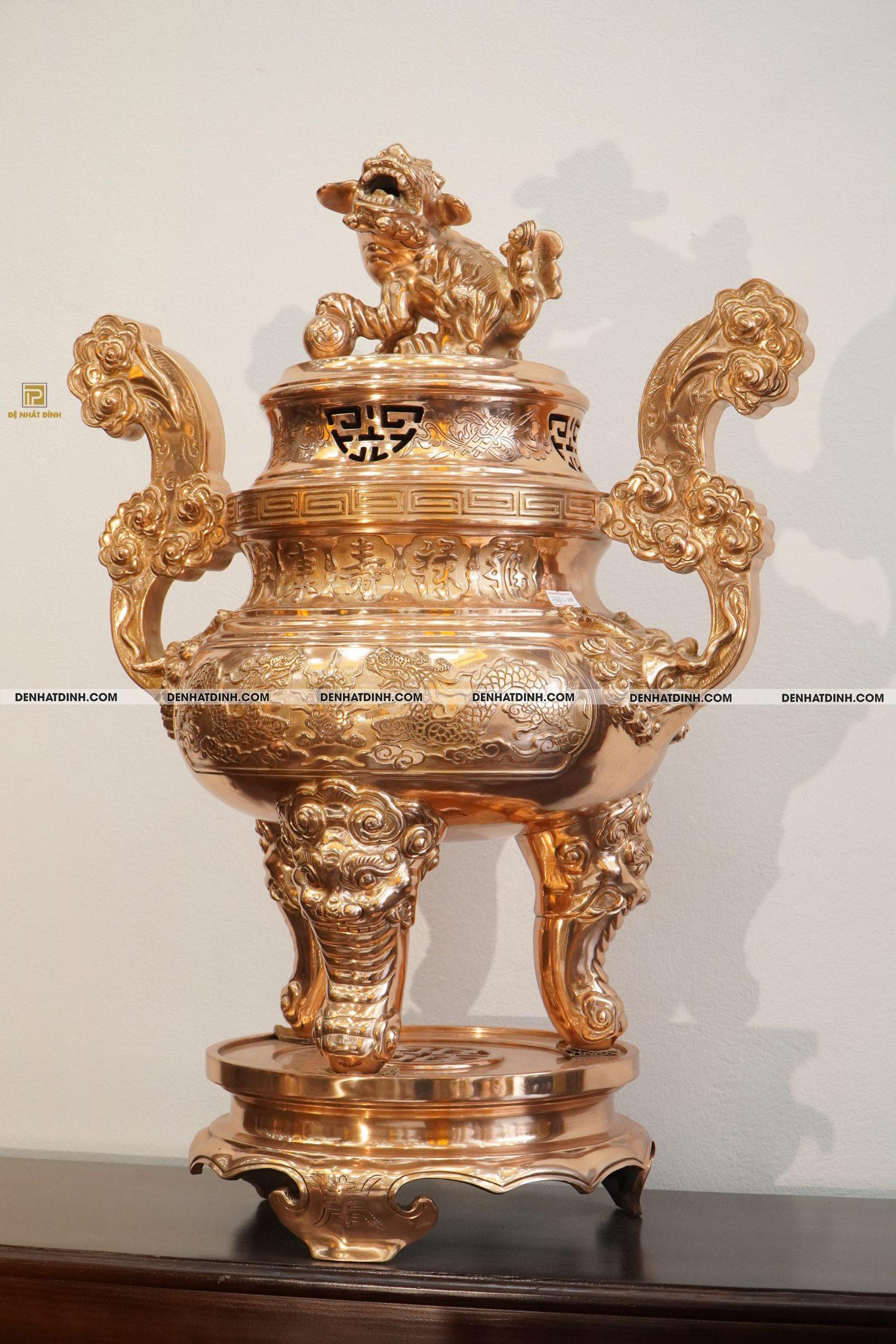 Đỉnh rồng 65 bằng đồng đỏ - Ảnh 2