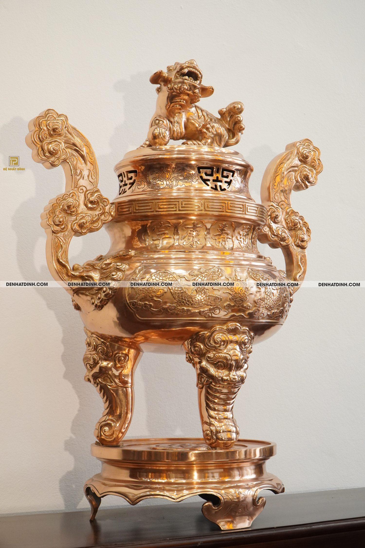 Đỉnh rồng 65 bằng đồng đỏ - Ảnh 3
