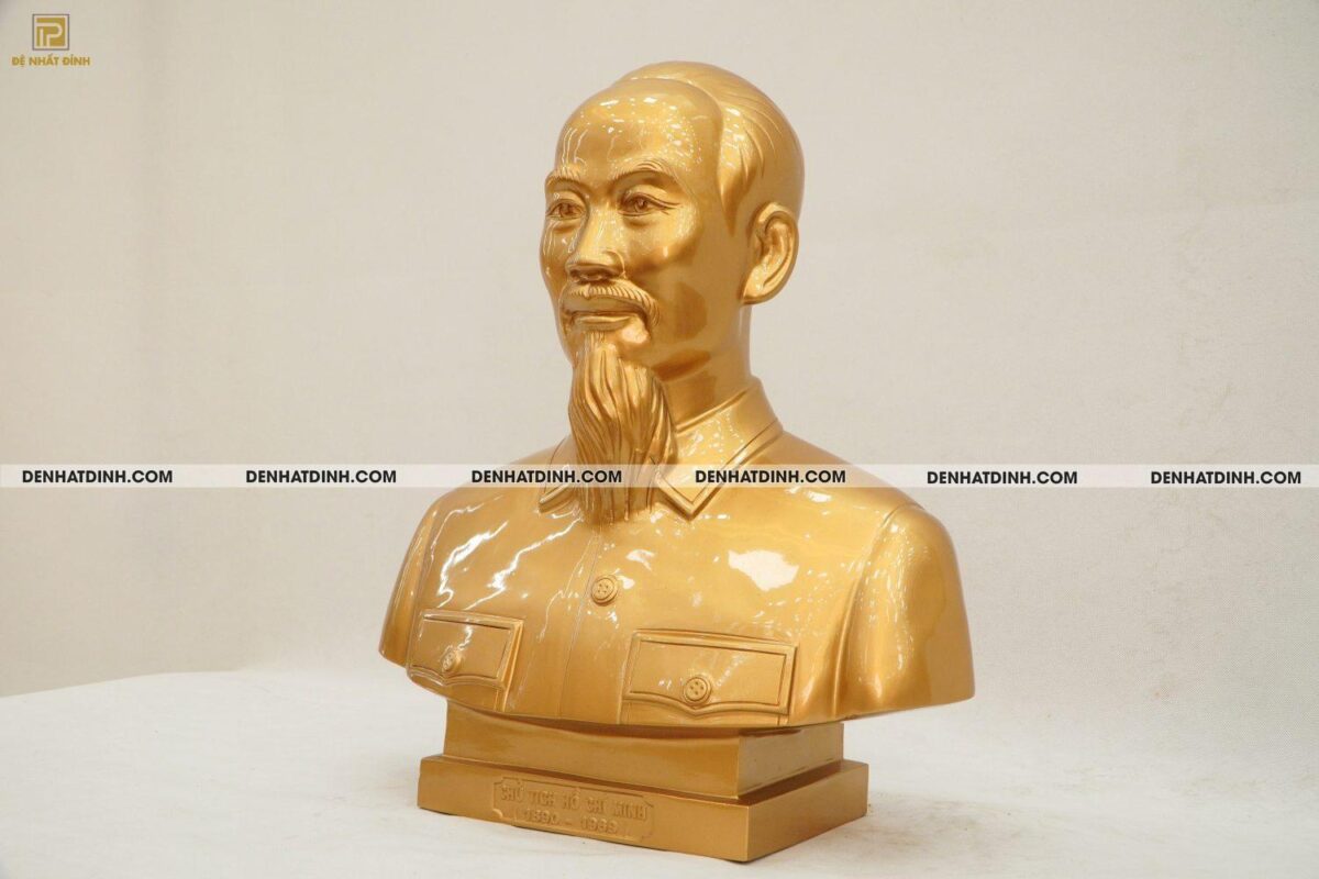 Tượng đồng bác Hồ 30cm 50cm 60cm 70cm - Ảnh 3