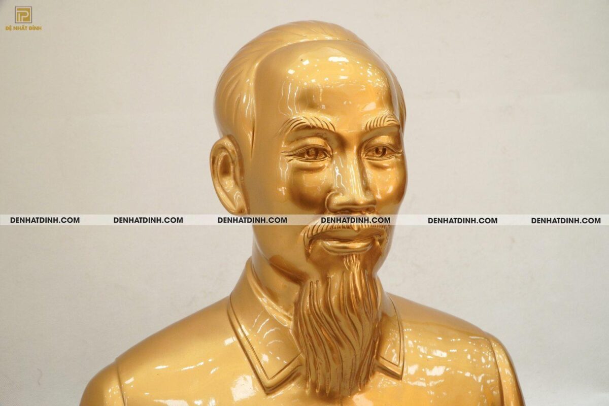 Tượng đồng bác Hồ 30cm 50cm 60cm 70cm - Ảnh 4