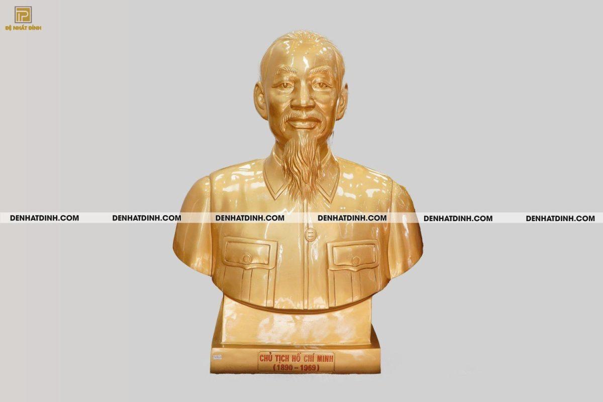 Tượng Bác Hồ bằng đồng 90cm 94kg