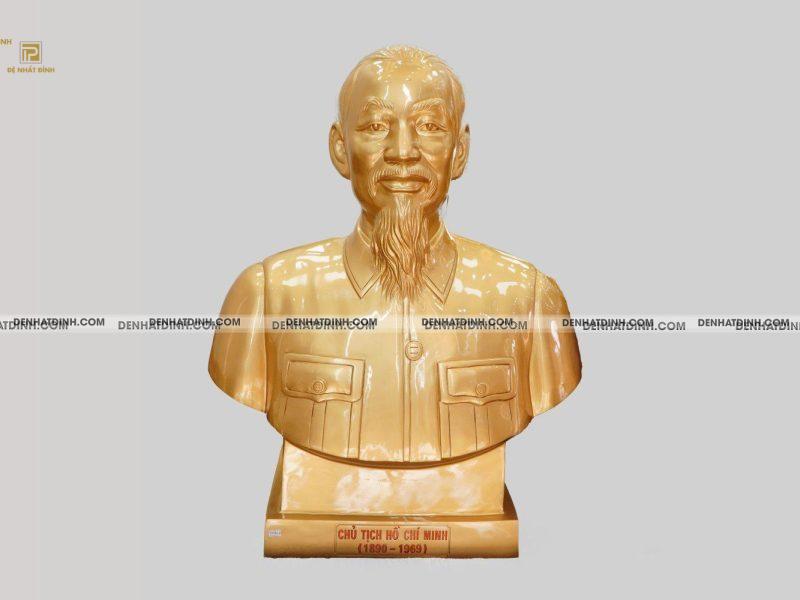 Tượng Bác Hồ bằng đồng 90cm 94kg
