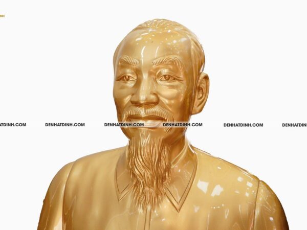 Alternative view of Tượng Bác Hồ bằng đồng 90cm 94kg