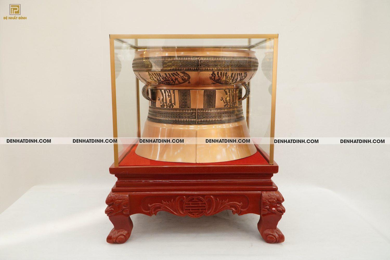 Trống đồng đỏ 40cm - Ảnh 8