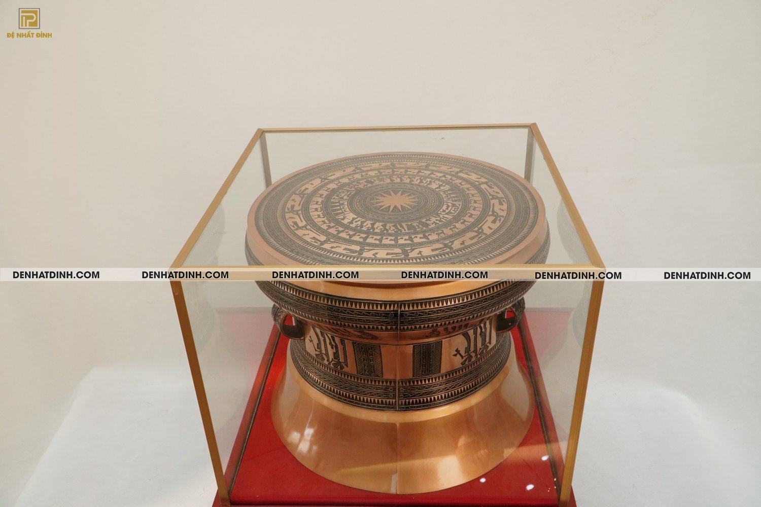 Trống đồng đỏ 40cm - Ảnh 2