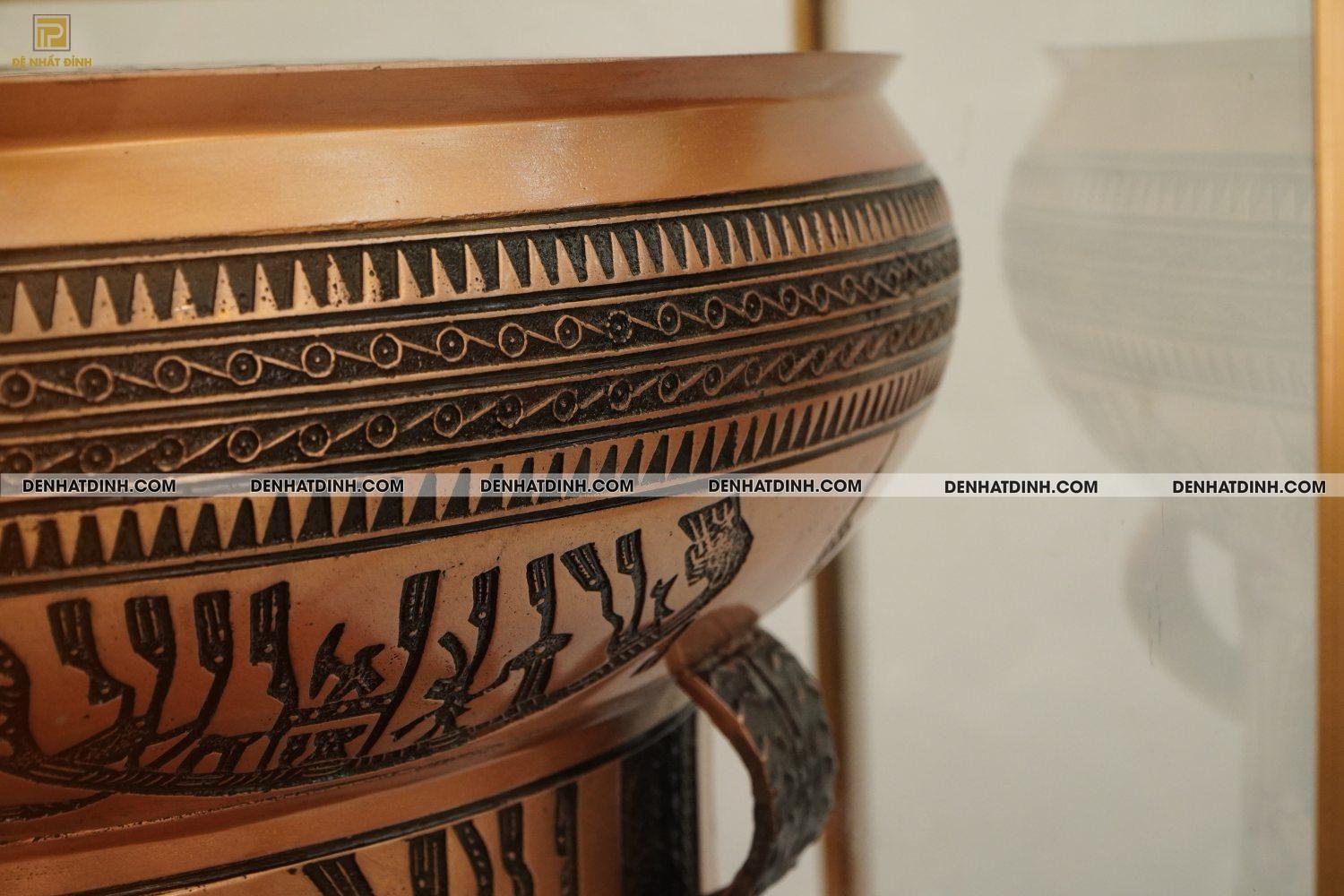 Trống đồng đỏ 40cm - Ảnh 4