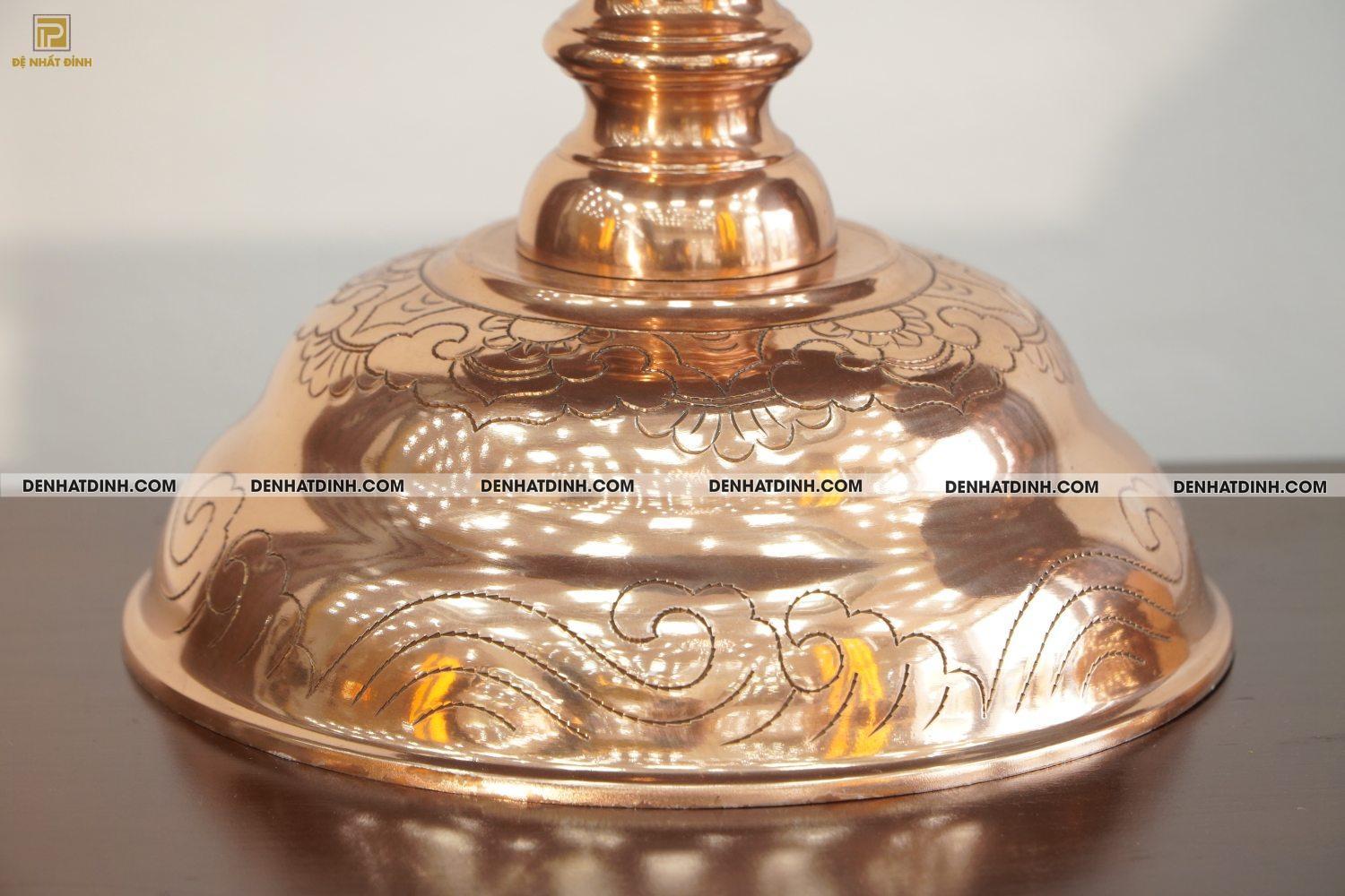 Nến đồng đỏ 60 cao cấp - Ảnh 6