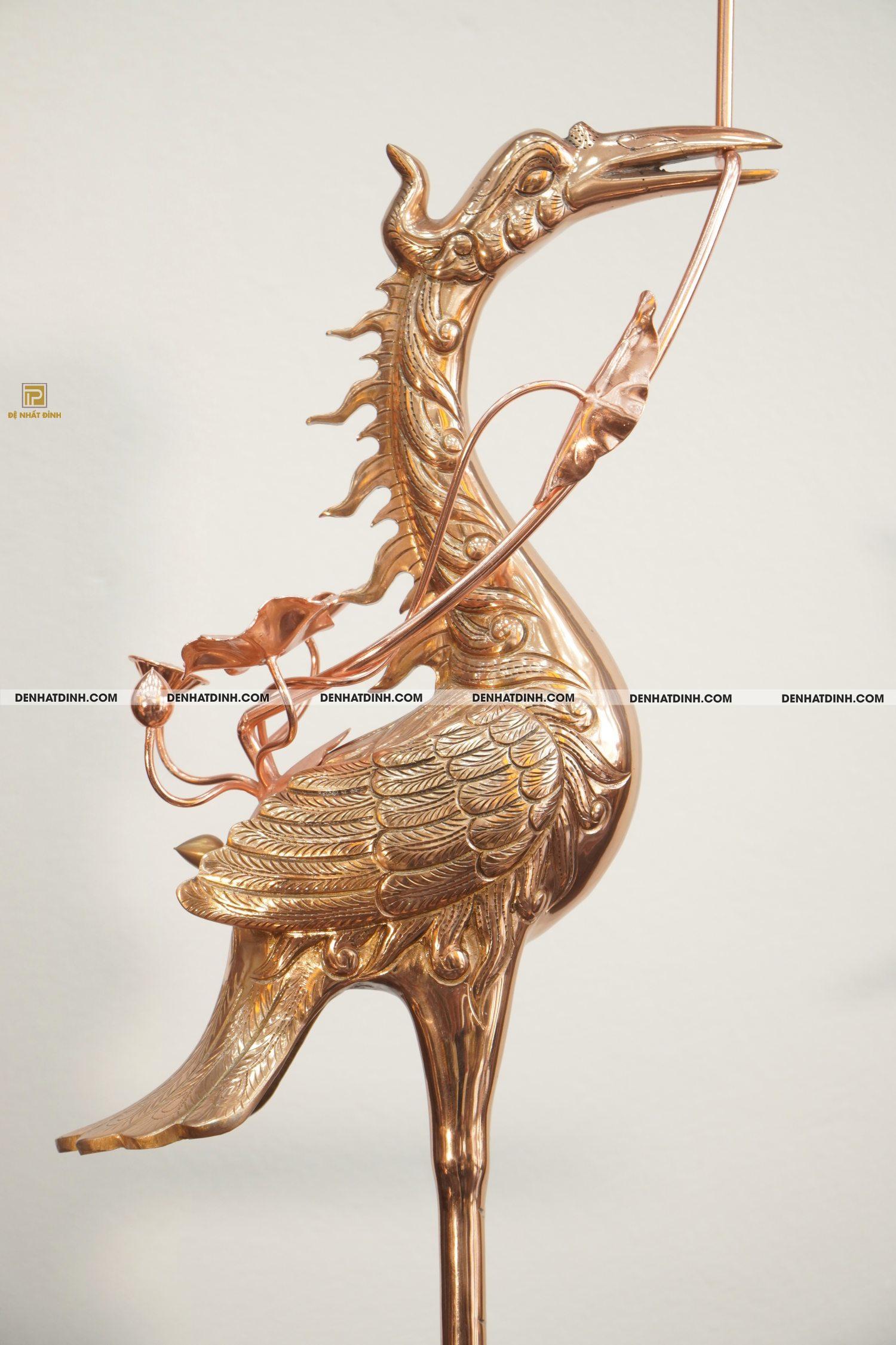 Đôi hạc 65 đồng đỏ - Ảnh 4