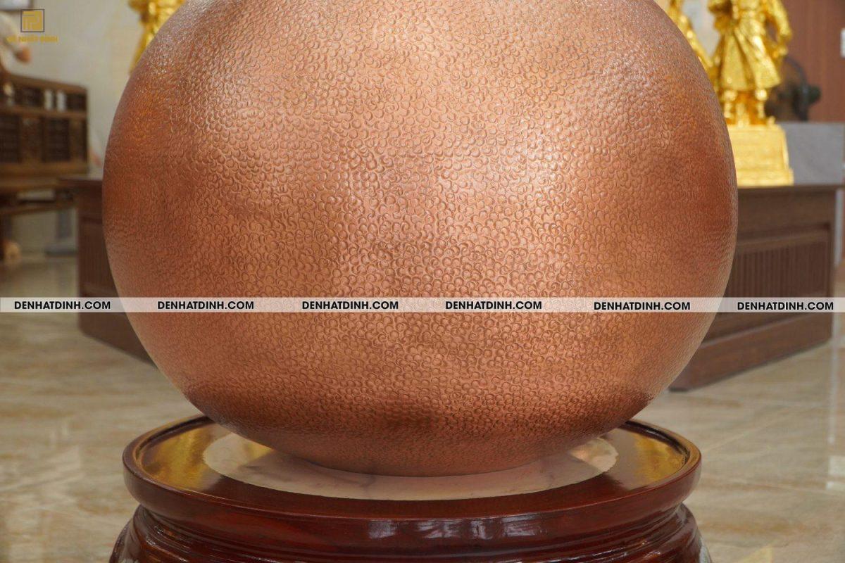 Hồ lô đồng đỏ phong thủy cao 90cm - Ảnh 4
