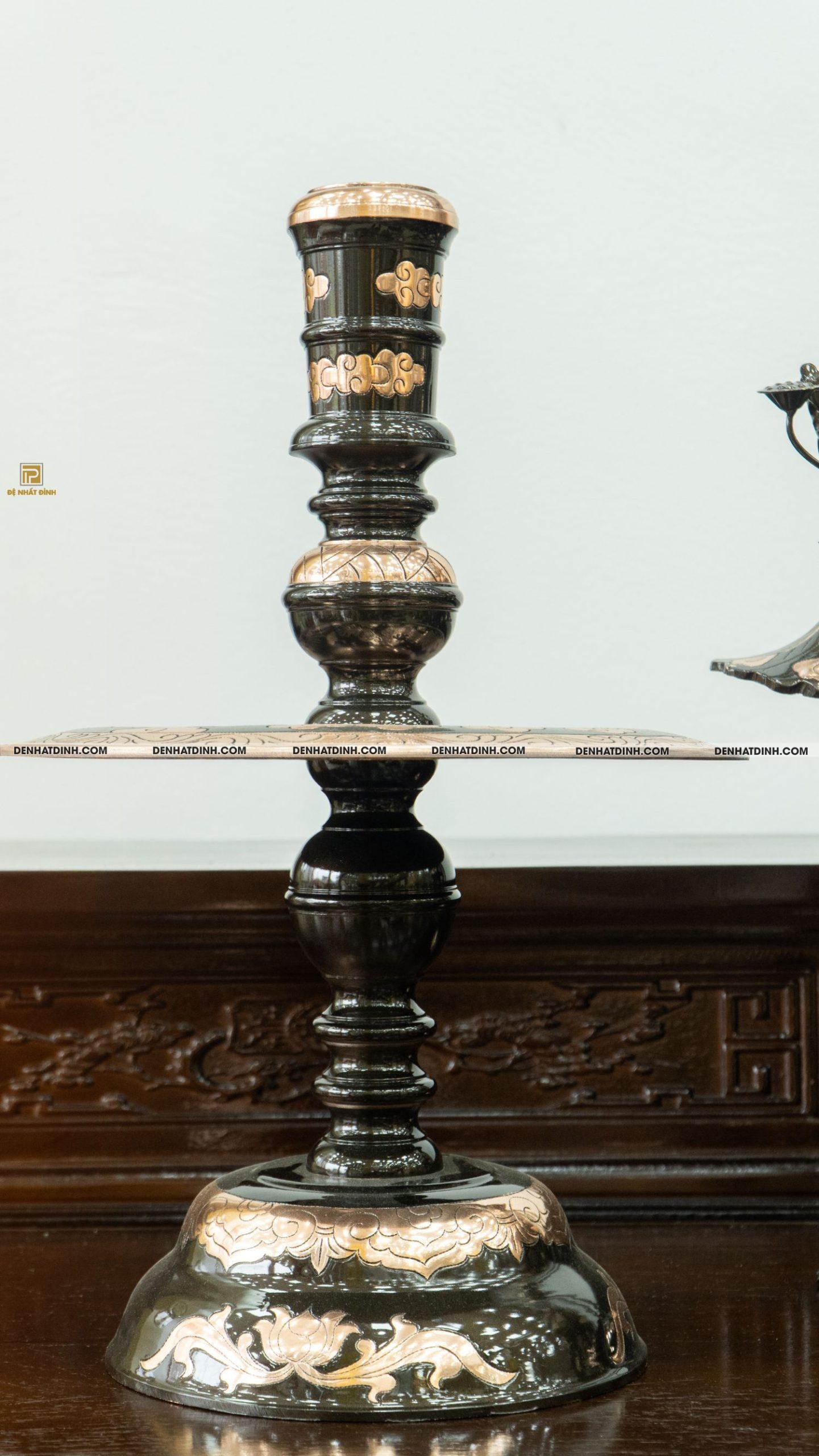 Bộ đỉnh ngũ sự hoa sòi 60 đồng đỏ cạo 003 - Ảnh 7