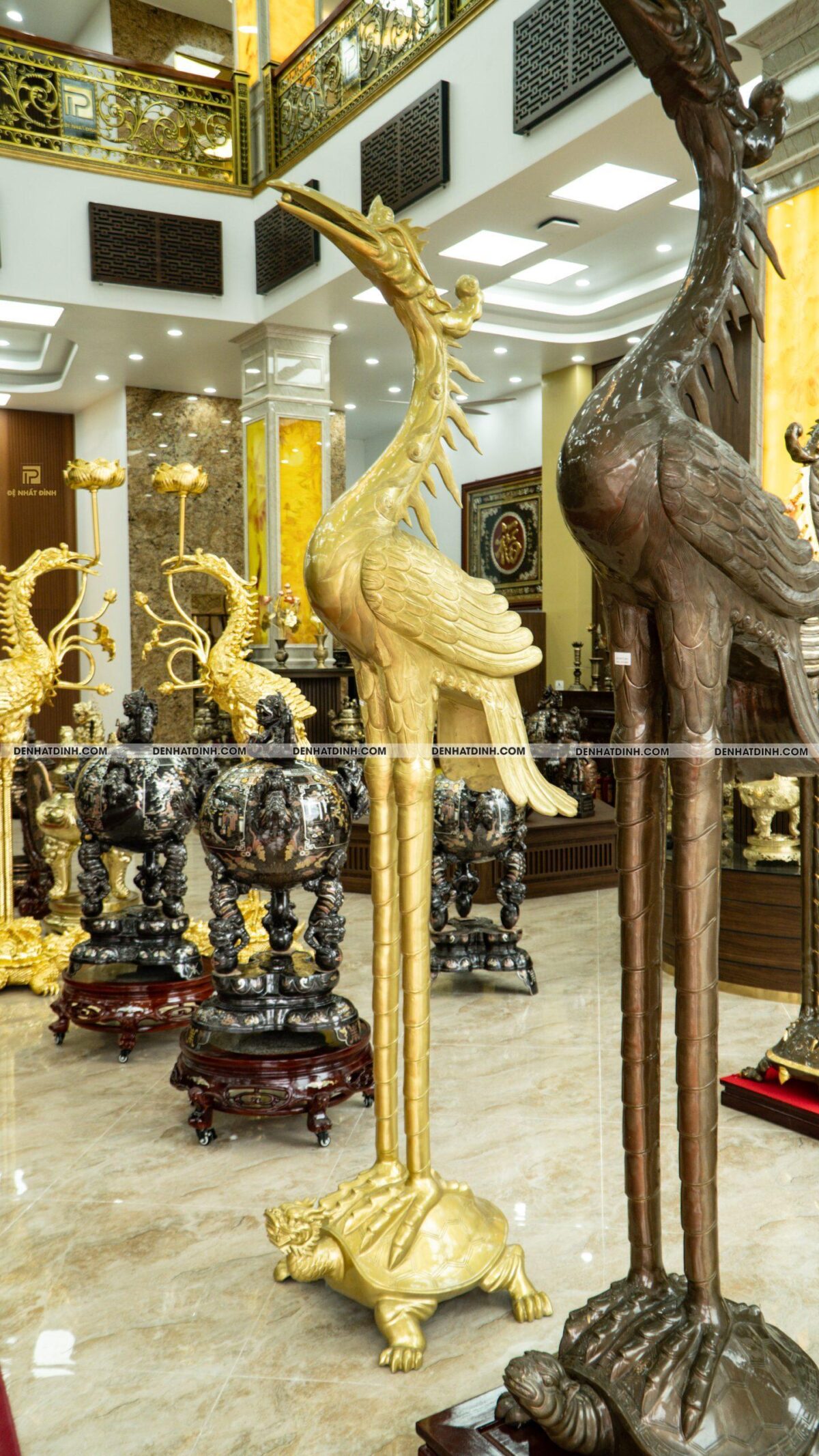 Đôi Hạc Chầu 2m6 không cành - Ảnh 4