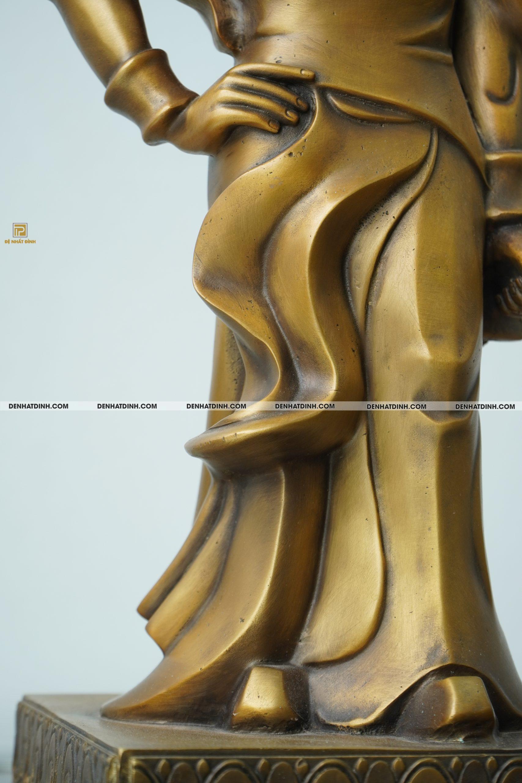 Tượng nữ tướng Lê Chân bằng đồng - Ảnh 8