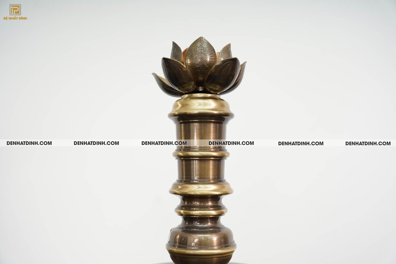 Bộ Đỉnh Đồng Ngũ Sự Họa Tiết Hoa Sòi Màu Công Nghệ - Ảnh 17