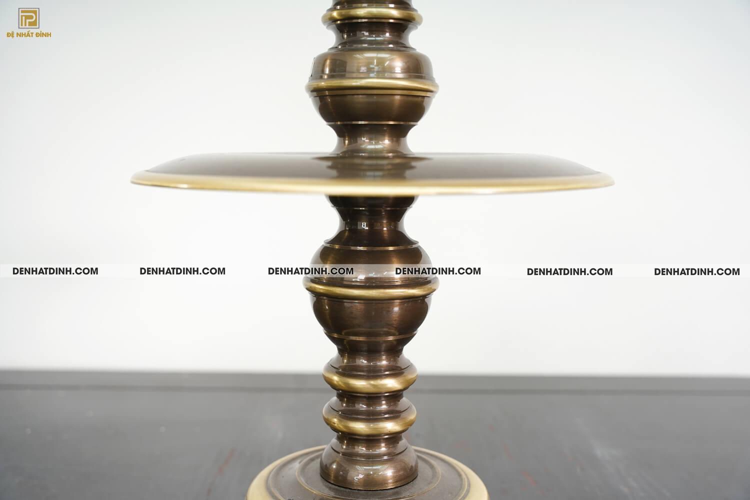 Bộ Đỉnh Đồng Ngũ Sự Họa Tiết Hoa Sòi Màu Công Nghệ - Ảnh 16