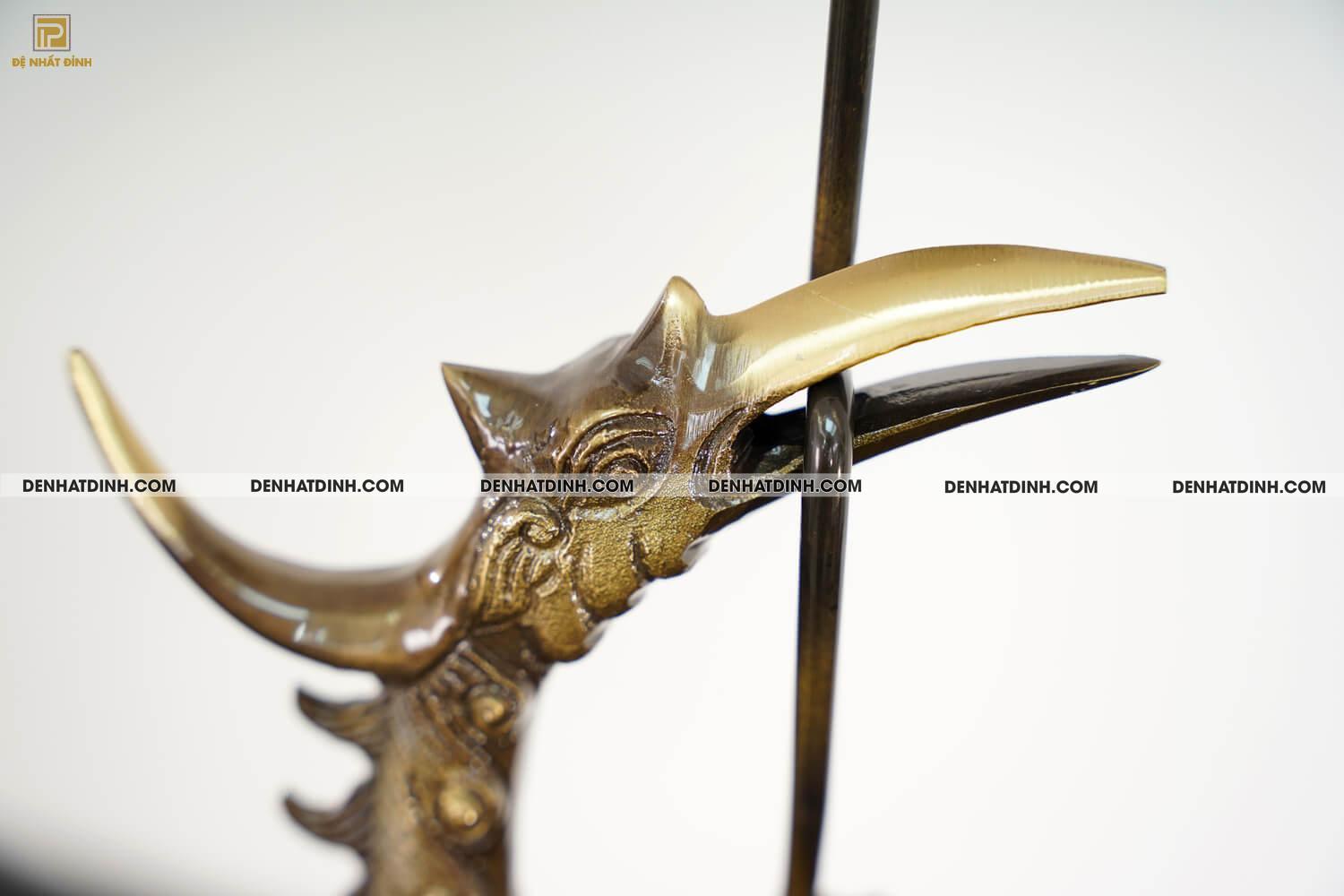 Bộ Đỉnh Đồng Ngũ Sự Họa Tiết Hoa Sòi Màu Công Nghệ - Ảnh 20