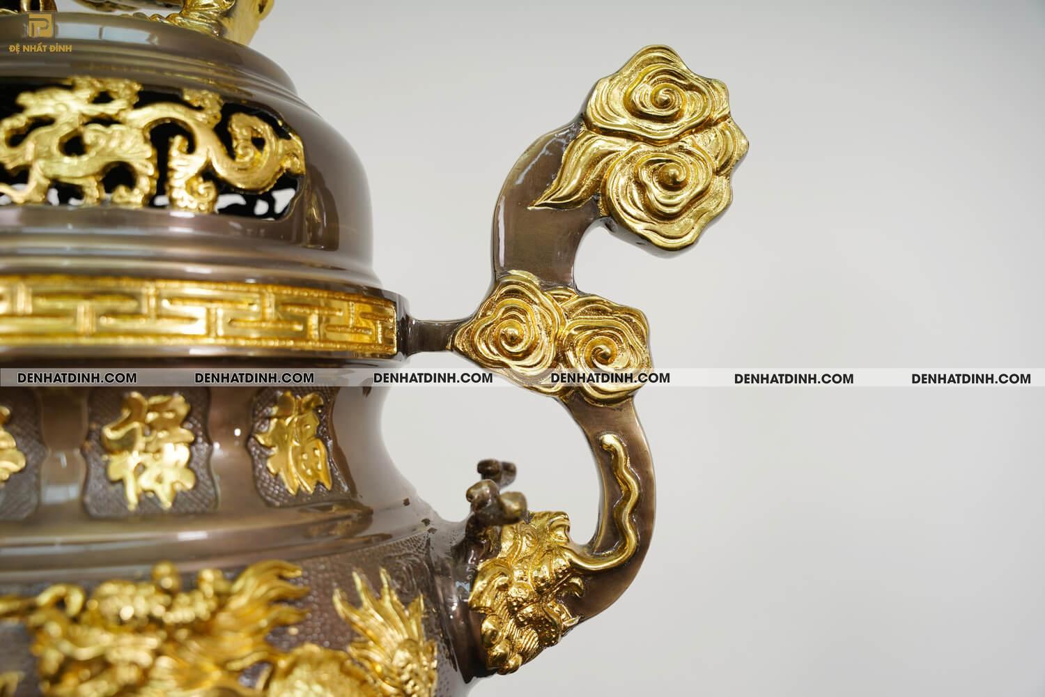 Bộ ngũ sự song long 65 mẫu 3 dát vàng điểm - Ảnh 18