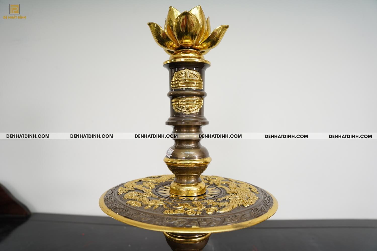 Bộ ngũ sự song long 65 mẫu 3 dát vàng điểm - Ảnh 9