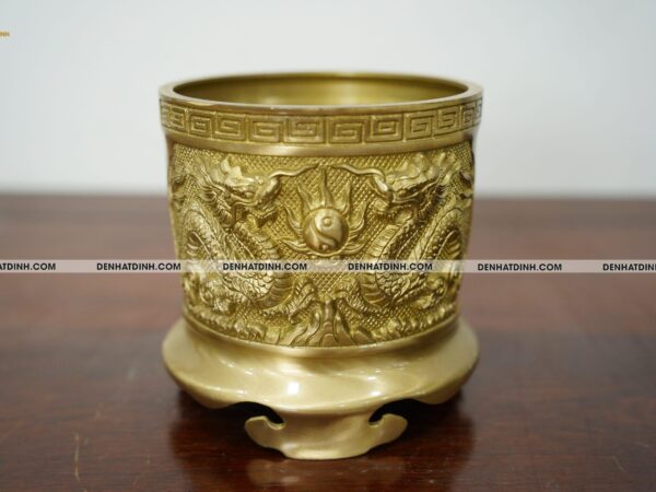Bát hương bằng đồng 14 Mộc