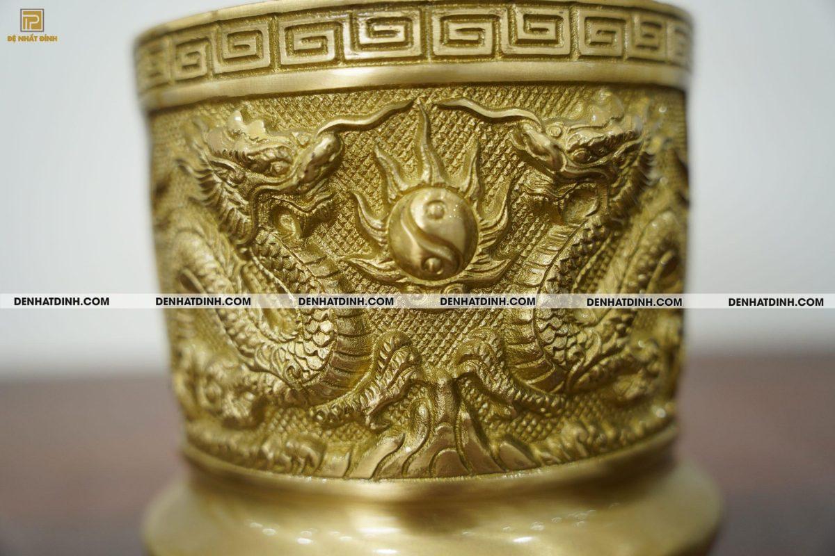 Bát hương bằng đồng 14 Mộc - Ảnh 6