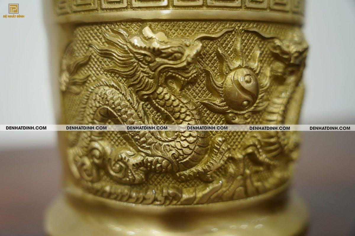 Bát hương bằng đồng 14 Mộc - Ảnh 2