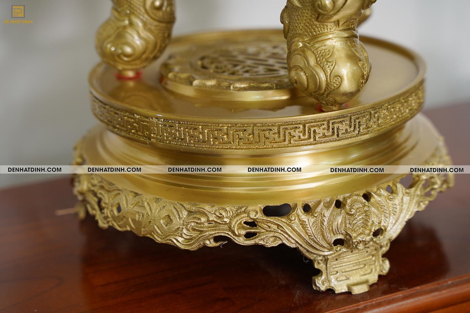 Bộ Ngũ Sự Song Long 65 cm Ngũ Phúc Lâm Môn - Màu Nguyên Chất - Ảnh 9