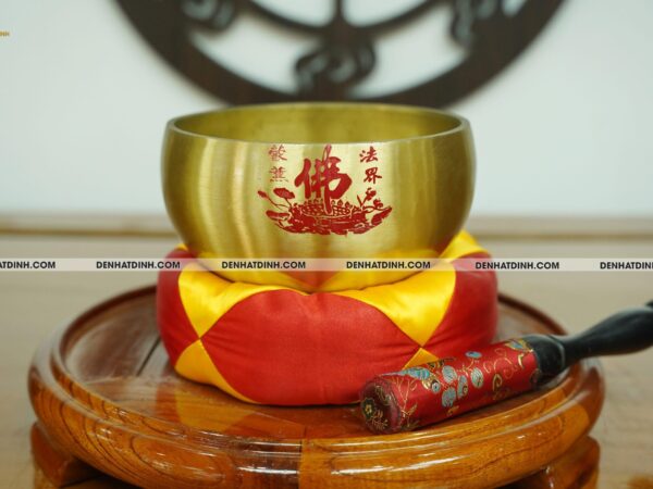 Chuông bát bằng đồng size 14cm