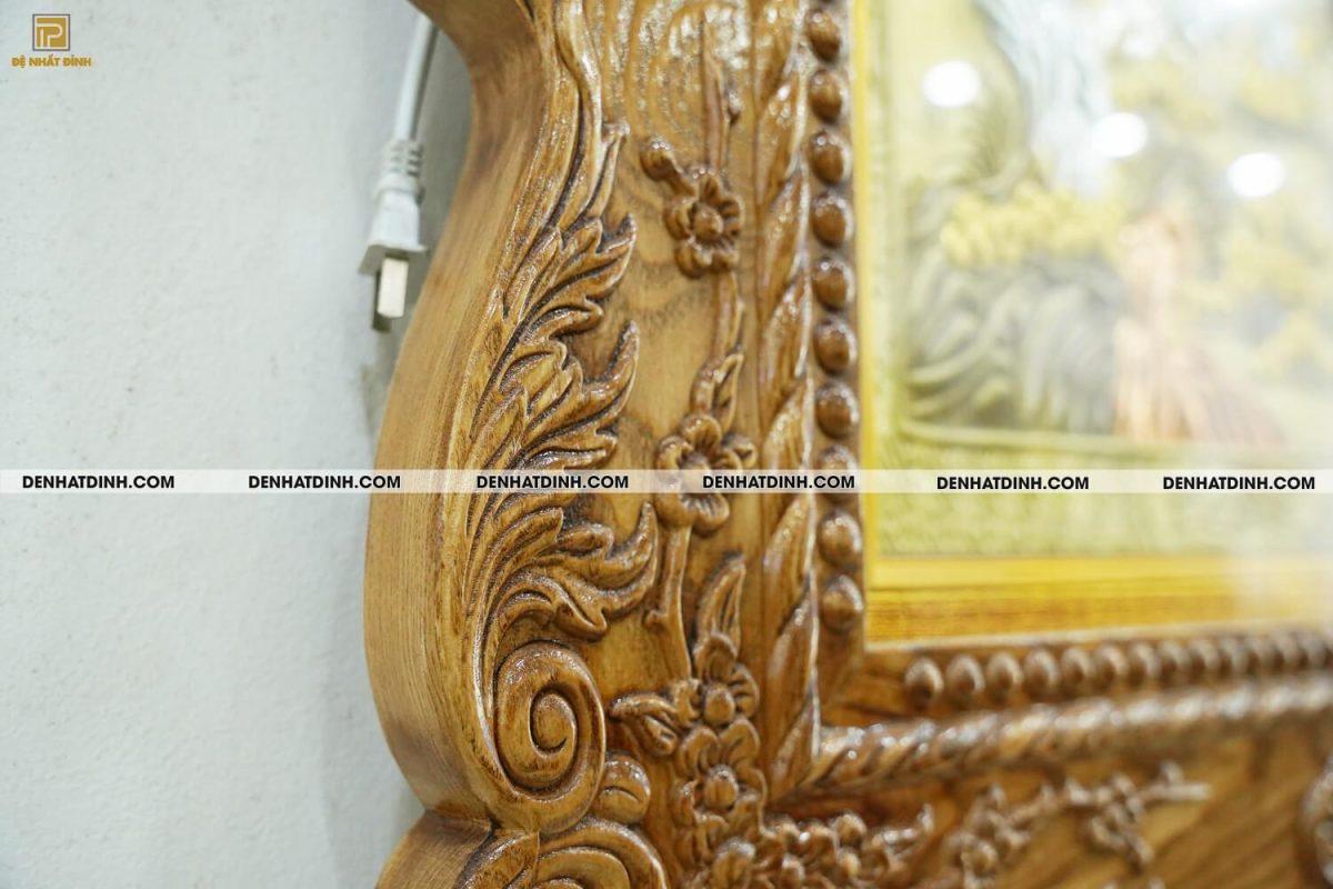 Bức tranh đồng Mã đáo thành công kích thước 1m2 x  2m3 khảm tam khí khung gỗ sồi Nga - Ảnh 11