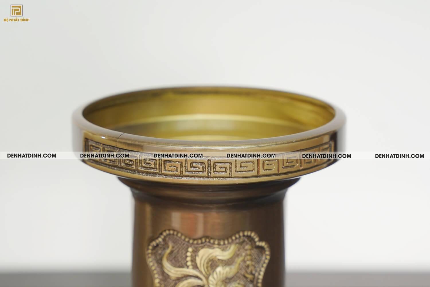 Ống hương cao 35cm màu hun giả cổ - OH35CN - Ảnh 7