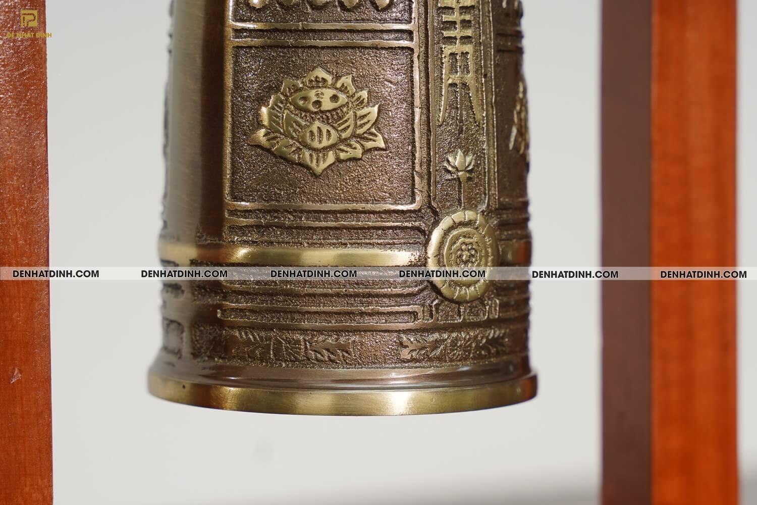 Chuông treo 17cm màu hun giả cổ - CHUONG02CN - Ảnh 6