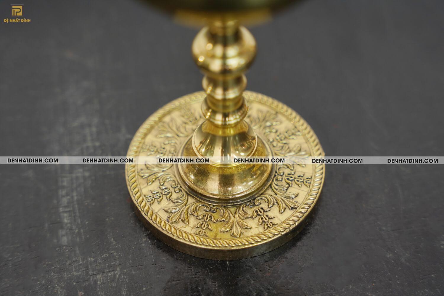 Đèn dầu chân cao Mộc - Ảnh 6