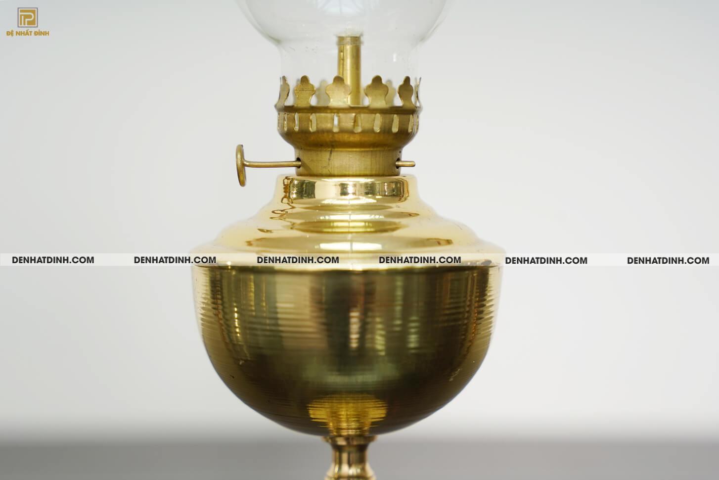 Đèn dầu chân cao Mộc - Ảnh 5