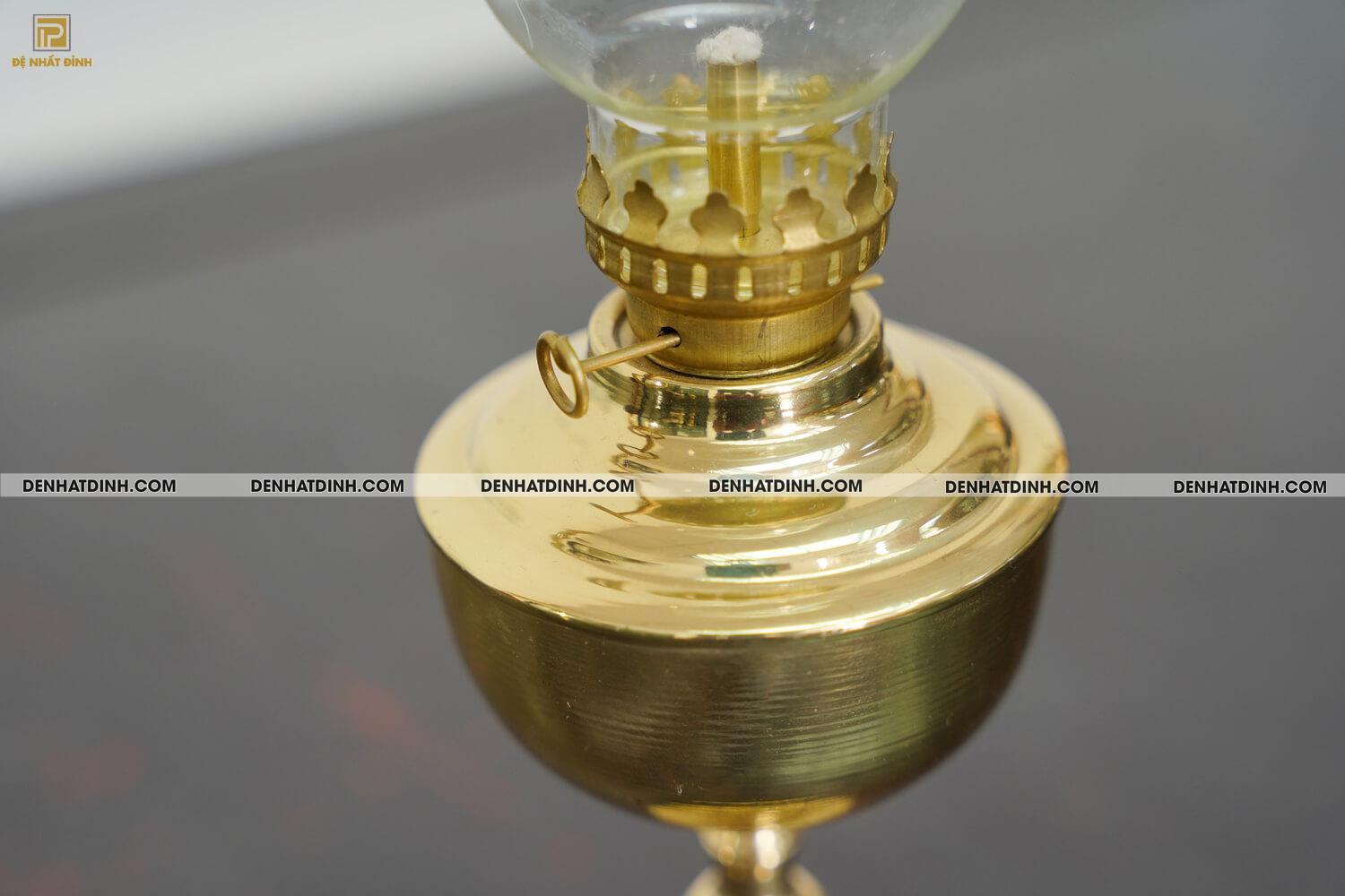 Đèn dầu chân cao Mộc - Ảnh 4