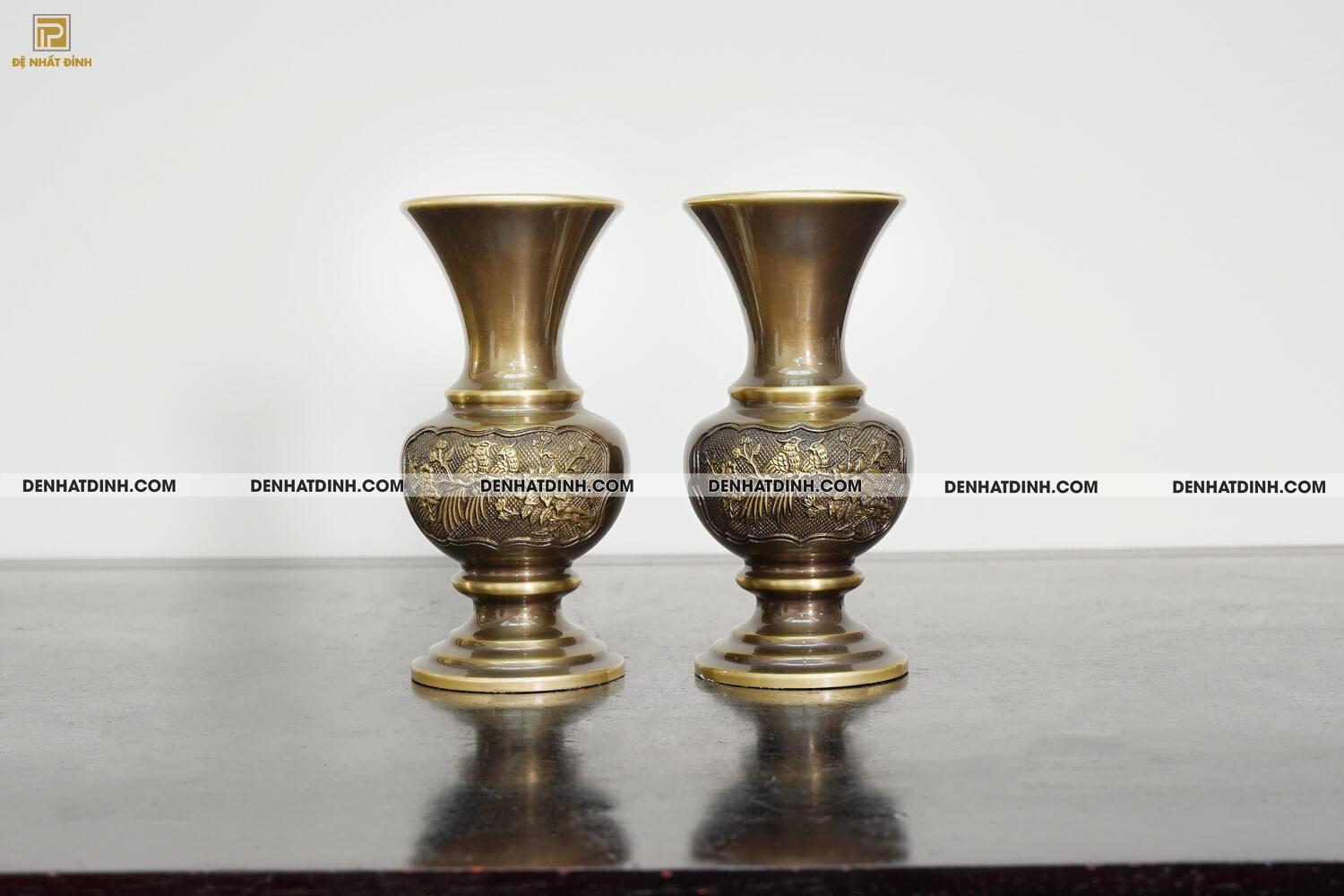 Lọ hoa 25 màu hun cổ