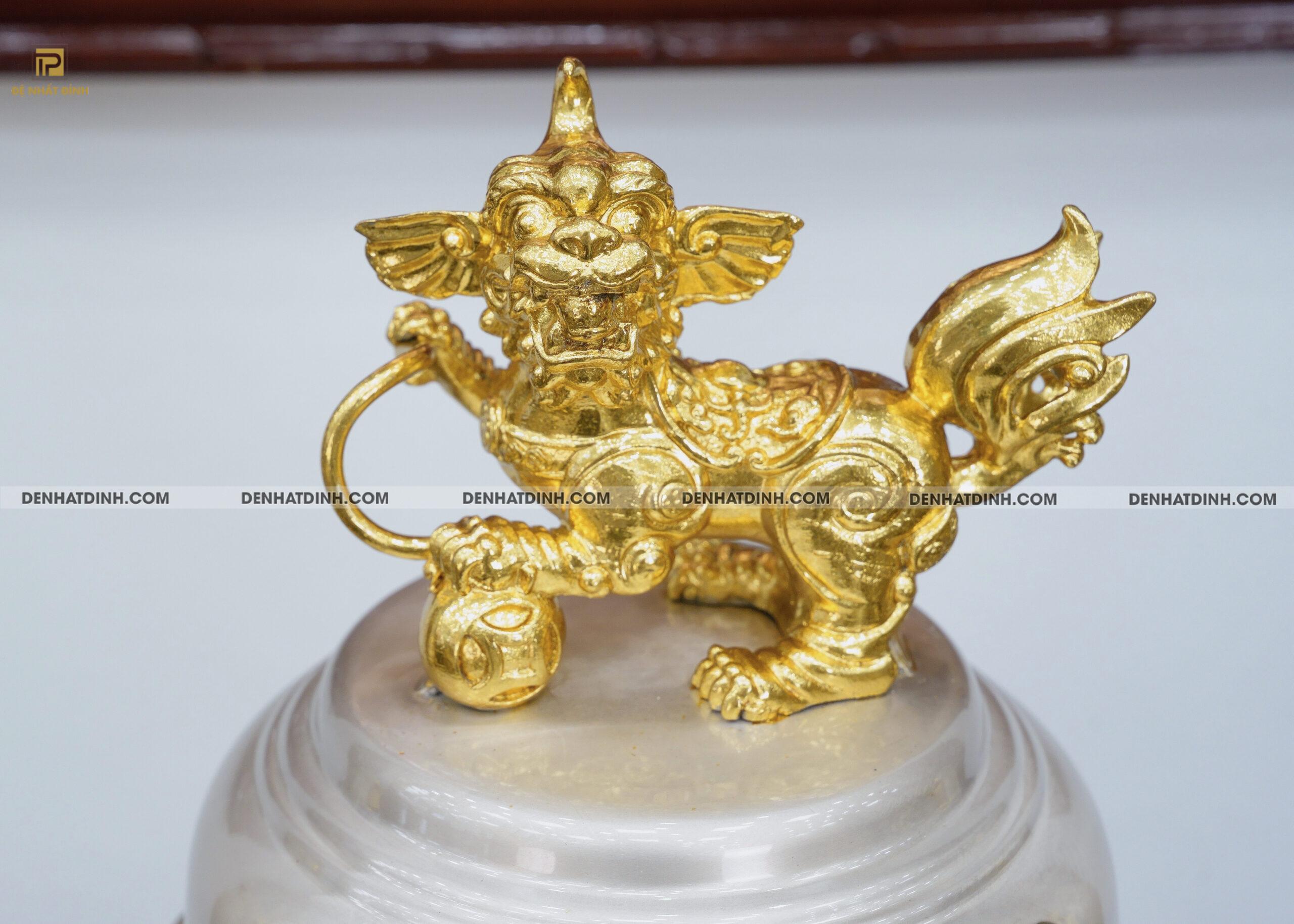 Bộ tam sự hạc Kim Bảo mạ bạc vàng - Ảnh 9