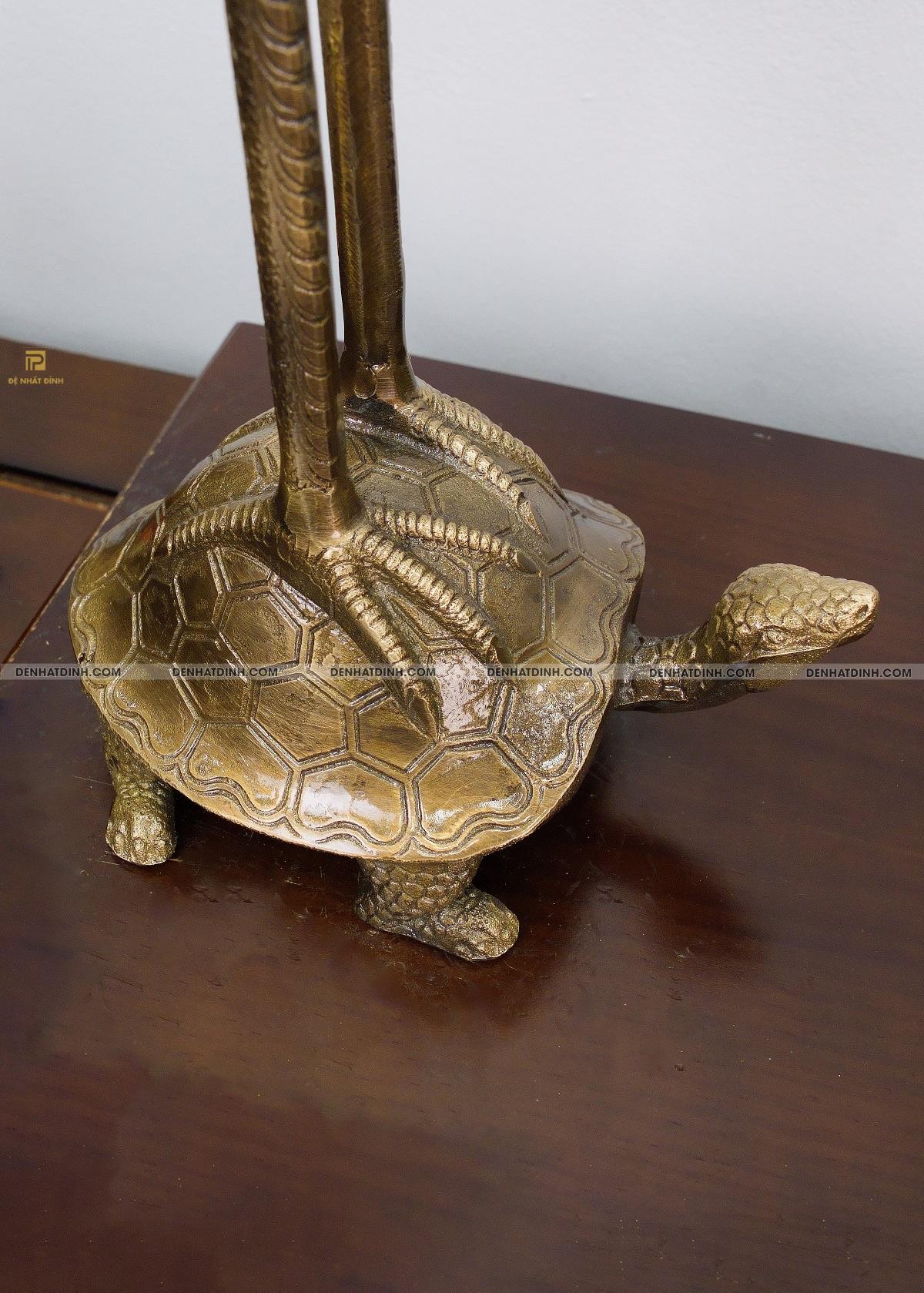 Bộ ngũ sự Phụng Gia Tiên Tứ Linh màu hun cổ kèm phụ kiện - Ảnh 4