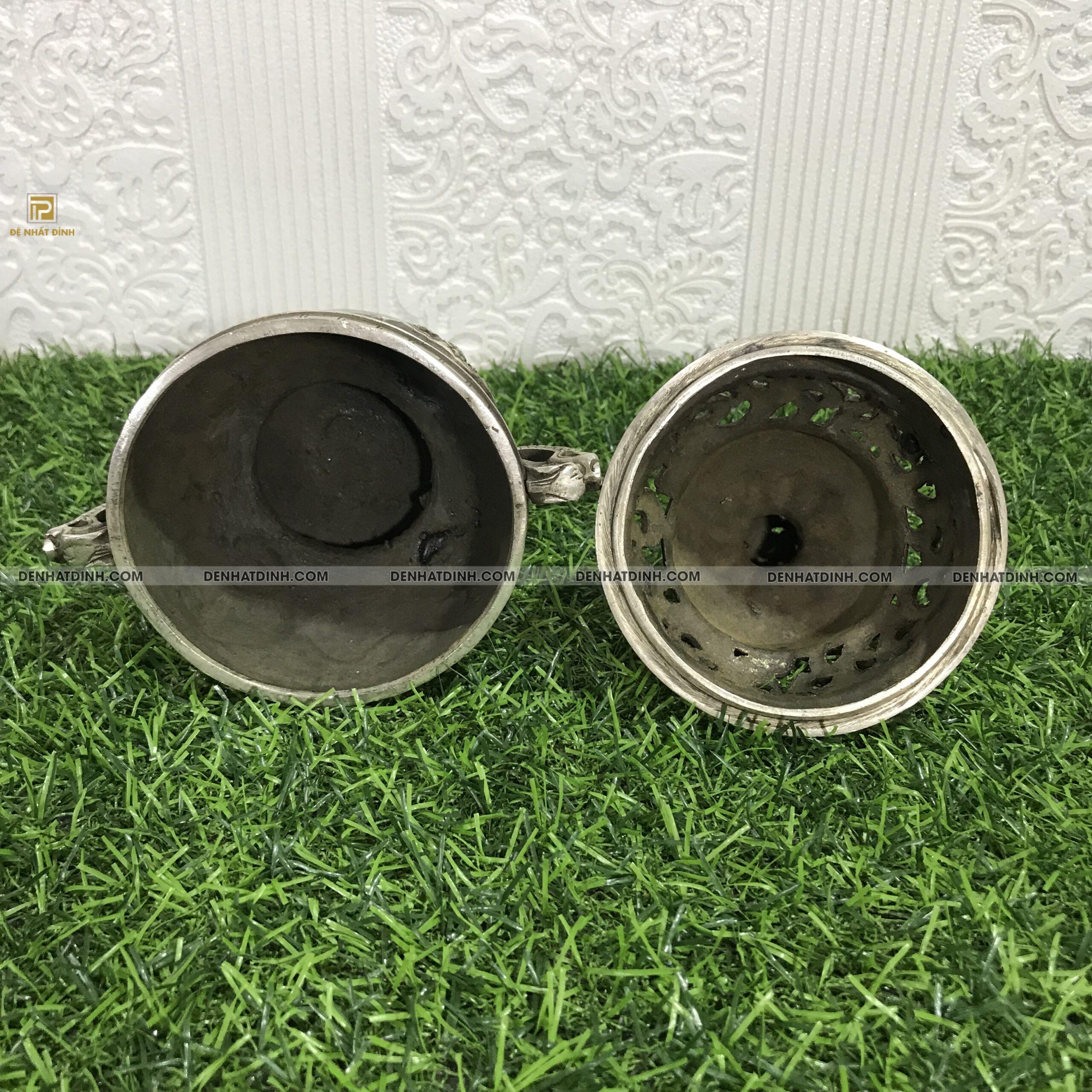 Lư hương bằng đồng thiết kế cổ - Ảnh 5