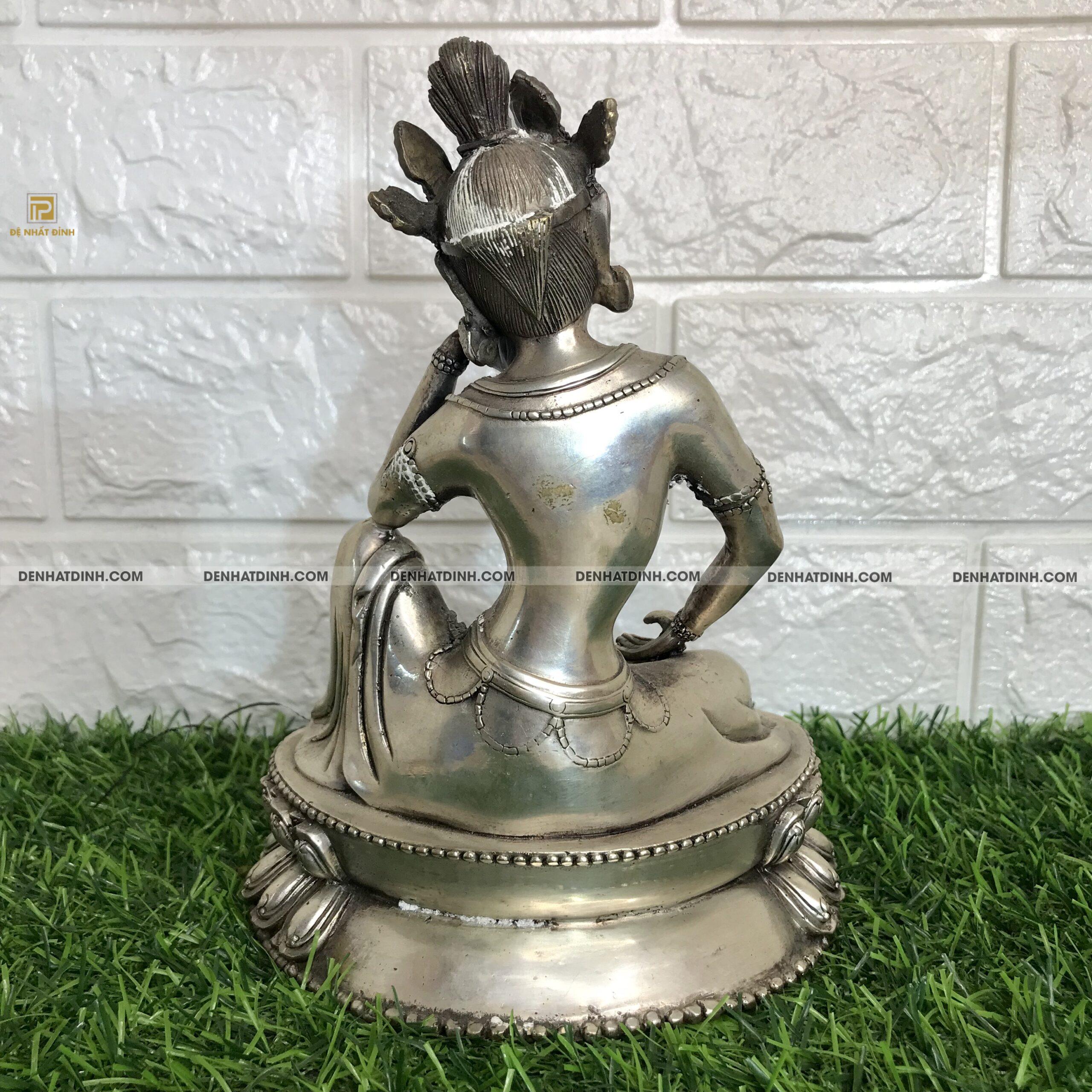 Tượng Quan Âm Tara ngồi trên đài sen - Ảnh 5