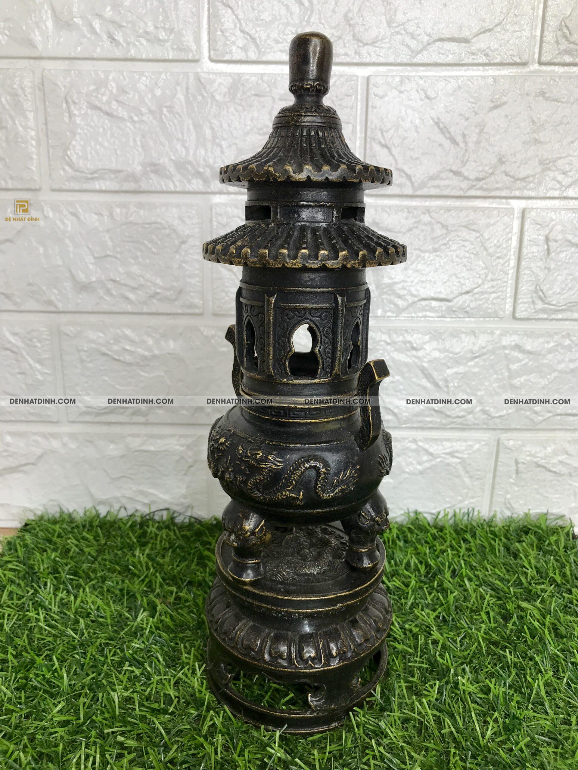 Đèn tháp đồng Long Phụng - Ảnh 4