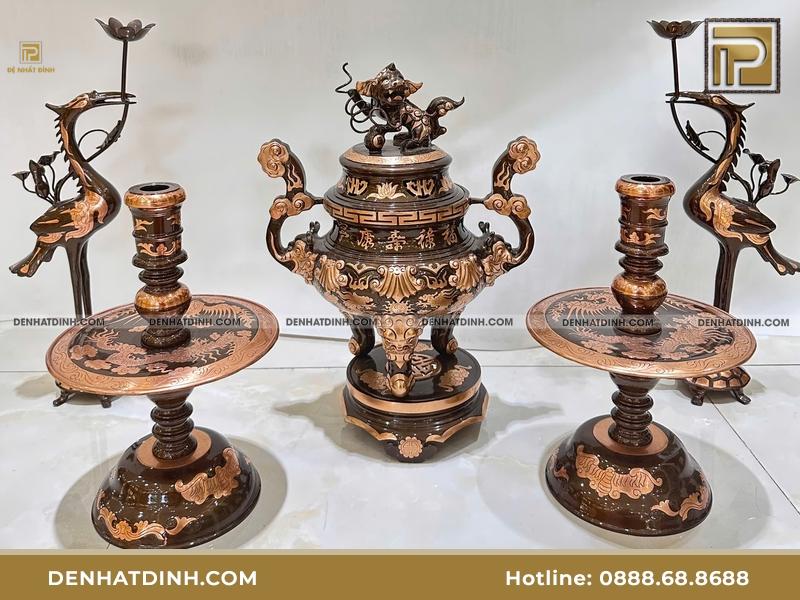 Giá bộ đỉnh đồng đỏ Ý Yên Nam Định bao nhiêu?