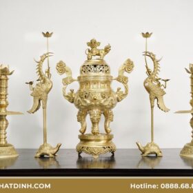 Vị trí đặt đỉnh đồng trên bàn thờ chuẩn phong thủy