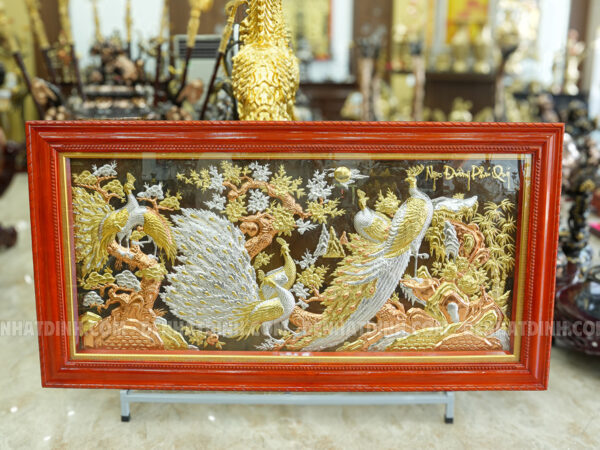 Tranh Đồng Thủ Công Ngọc Đường Phú Quý