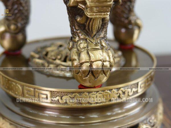 Bộ Đỉnh Cuốn Thư Tam Sự Nến Phúc Lộc Thọ Khang Ninh Màu Hun Cổ - Ảnh 5