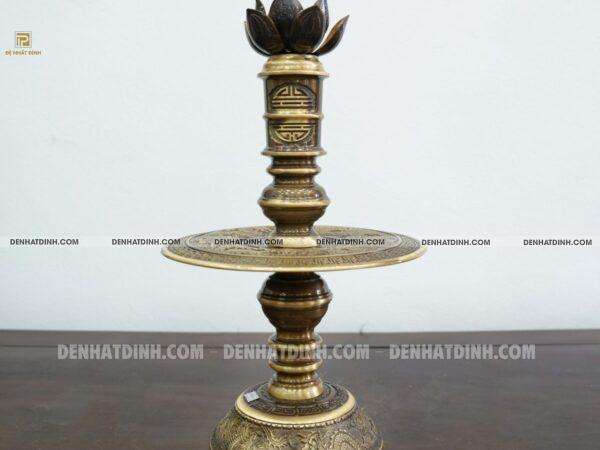 Bộ Đỉnh Cuốn Thư Tam Sự Nến Phúc Lộc Thọ Khang Ninh Màu Hun Cổ - Ảnh 6