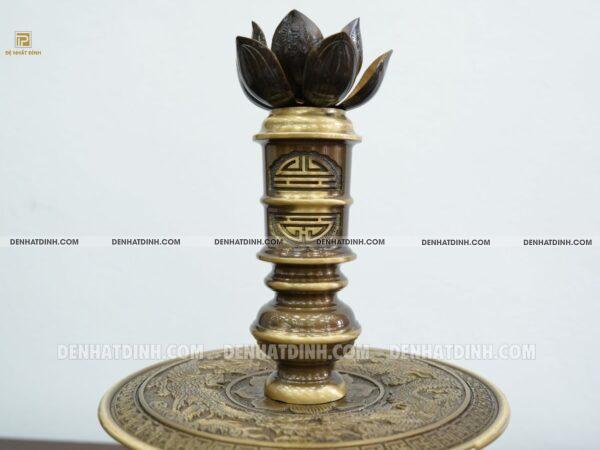 Bộ Đỉnh Cuốn Thư Tam Sự Nến Phúc Lộc Thọ Khang Ninh Màu Hun Cổ - Ảnh 7