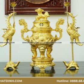 Báo giá bộ đỉnh đồng tam sự?