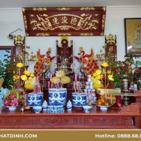 Đế kê đỉnh đồng bằng gỗ