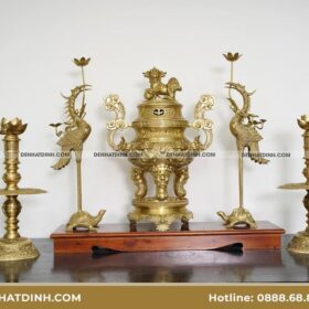 Bộ ngũ sự cao 65cm